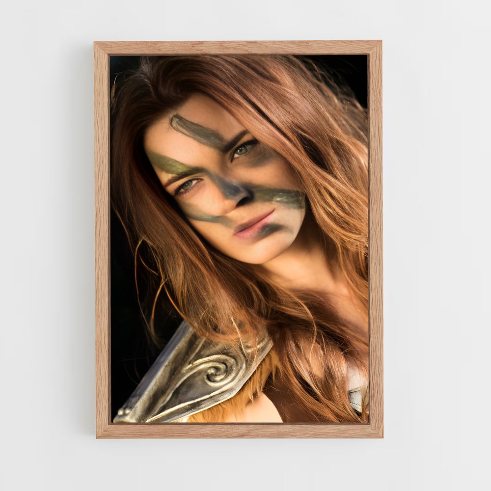 Poster Aela, Chasseresse des Ombres – affiche Skyrim (vue 4)